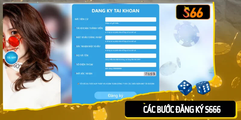 Tổng hợp các bước đăng ký S666 đơn giản dành cho tân binh